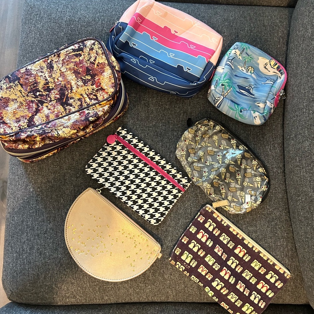Sonia Kashuk Multicolor Cosmetic Bags Set